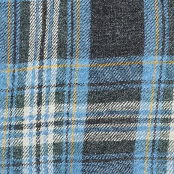 Vintage J London Blue Plaid Maxi Skirt - Picture 8 of 11